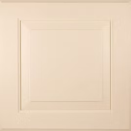 View the antique white on maple wood color from LaFata Cabinets.