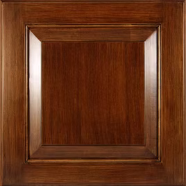 View the chestnut on maple wood color from LaFata Cabinets.