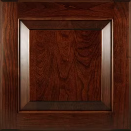 View the blossom on cherry wood color from LaFata Cabinets.