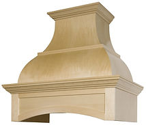 Decorative wood hoods can be customized in all sorts of ways at Lafata Cabinet! If you need a chimney, curved, mantel, or island wood hoods for your kitchen and bath cabinets, Lafata has you covered.
